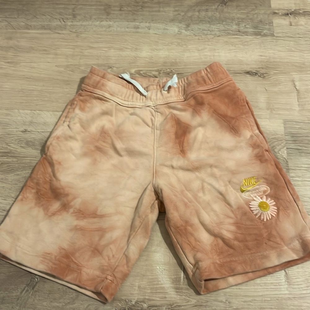 Boys Nike embroidered shorts